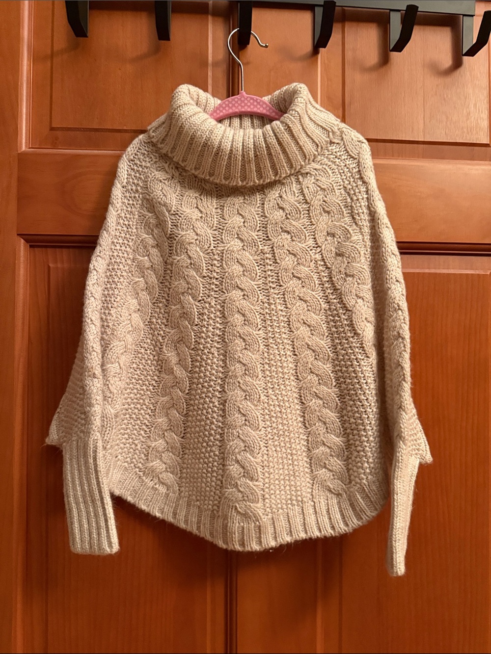OshKosh B'gosh Cream Cable Turtleneck Sweater